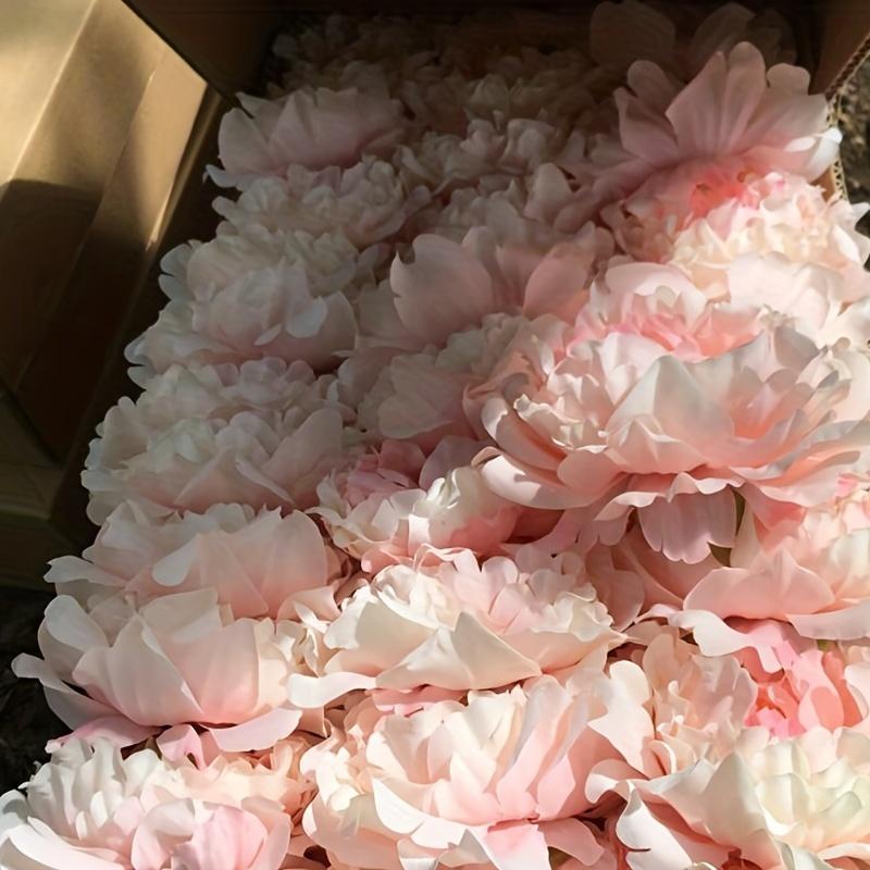 Elegante 1-pakning silke peonhoder: Perfekt DIY-dekor for bryllup, hjem og fester, innendørs og utendørs
