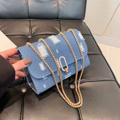Today's Popular Fashion Chain Shoulder Bag Spring New Niche Design Small Square Bag