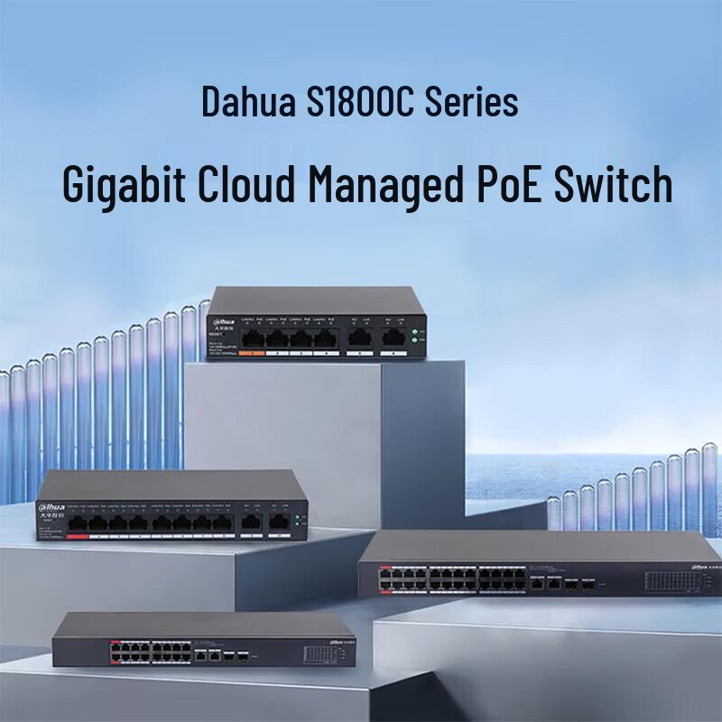 Dahua Cloud Managed POE+ Ethernet Switch