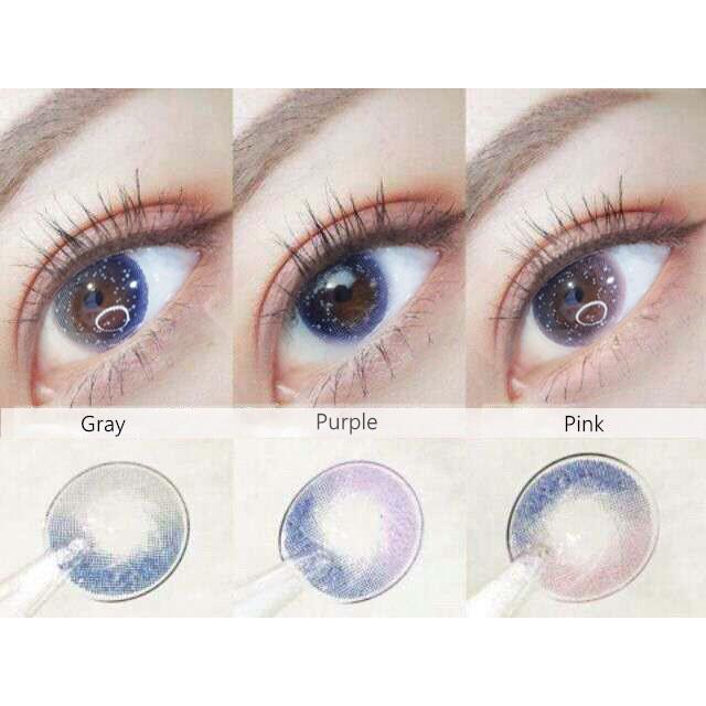 

контактные линзы-"звездное небо",3 цвета