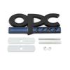 Crjhv7 Metal Car Sticker Badge Emblem Front Hood Grille Decal for Opel OPC Logo Astra H G J K F Zafira a B Corsa B C D Mokkav Insignia