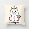 Cute Unicorn Cushion Cover Cartoon Animal Cat Flamingo Polyester Throw Pillow Case Cover Elephant Unicorn Decoration Pillowcases