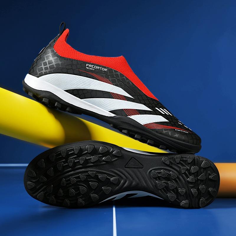 Новые детские футбольные бутсы мужские низкие уличные спортивные тренировочные бутсы длинные шипы сломанные шипы соревновательные бутсы 45