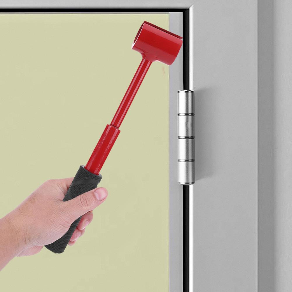 4 in 1 Hinge Space Adjusting Wrench Door Hinge Repair Tool Door Hinge Repair Spanner for Residential and Commercial Heavy Door