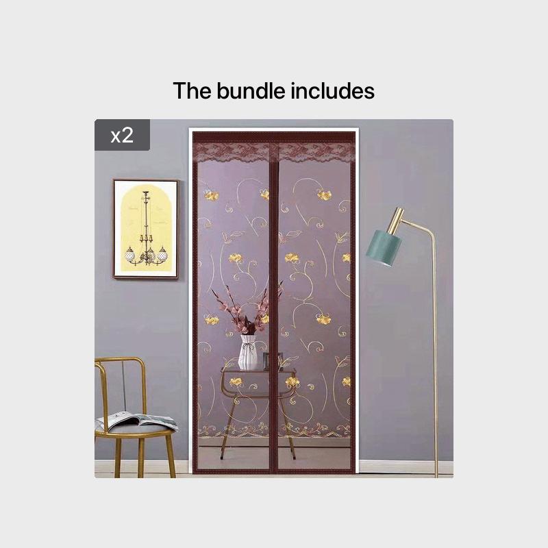 Houd insecten buiten en geniet van frisse lucht met dit magnetische horrengordijn - Eenvoudige installatie, geen accessoires nodig!