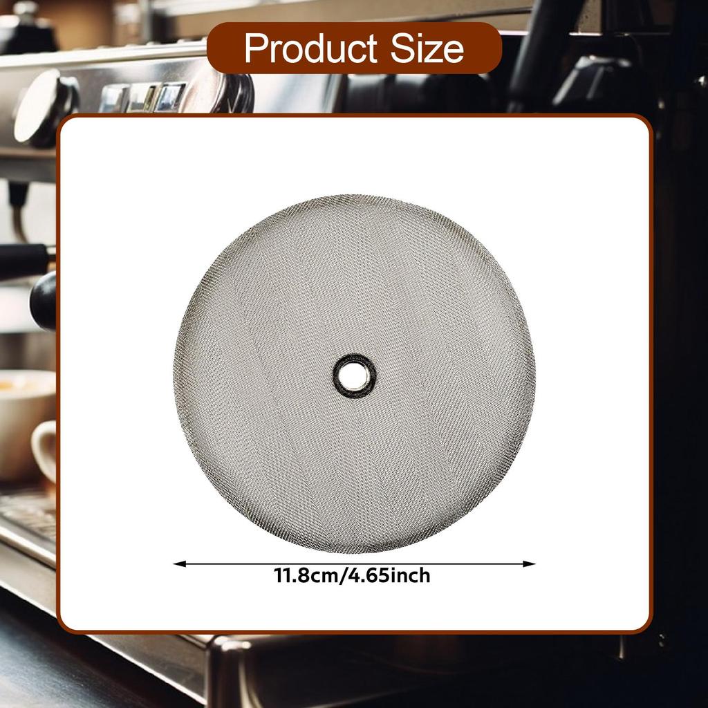 4Pcs Stainless Steel French Press Filter Mesh Filter Replacement for 350 1000 1500ML Espresso Machine Coffee Pot Mesh Filter