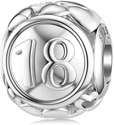 New copper Hollowed Out threedimensional Sparkling Arabic Numeral Charm Bead Charms Compatible With Ideal For Bracelets Necklaces Do It Yourself Fine