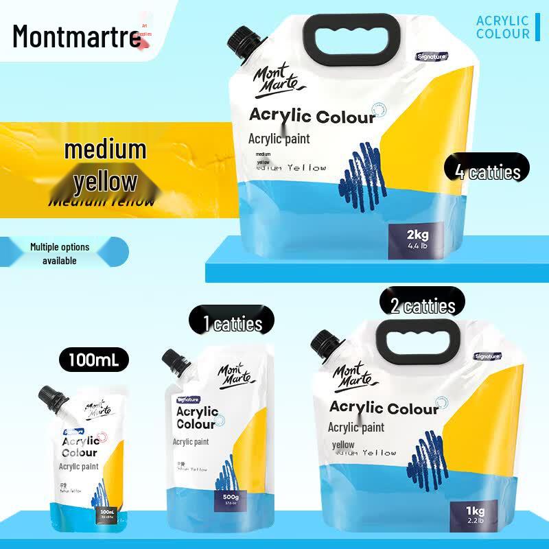 Mont Marte Acrylic Paint Pouch for Art & Crafts 100ml