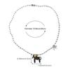 Plated Beads Chain Chokers Zinc Zinc Alloy Zodiac Animal Necklaces  Jewelry Gift
