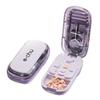 2/3/4-in-1 Pill Cutter Box Food Grade Adjustable Medicine Cutter Precise Cutting Dustproof Pill Storage Box