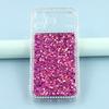 For iPhone 17 Pro Case Rhinestone Edge Glitter Epoxy TPU Phone Cover