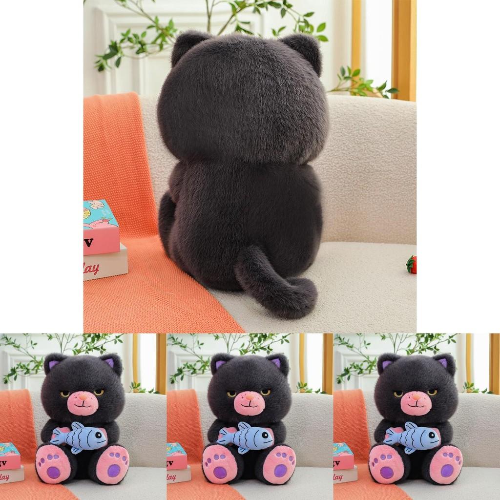 Cute Demon Meow Meow Plush Toy Cat Animal Doll For Kids And Collectors