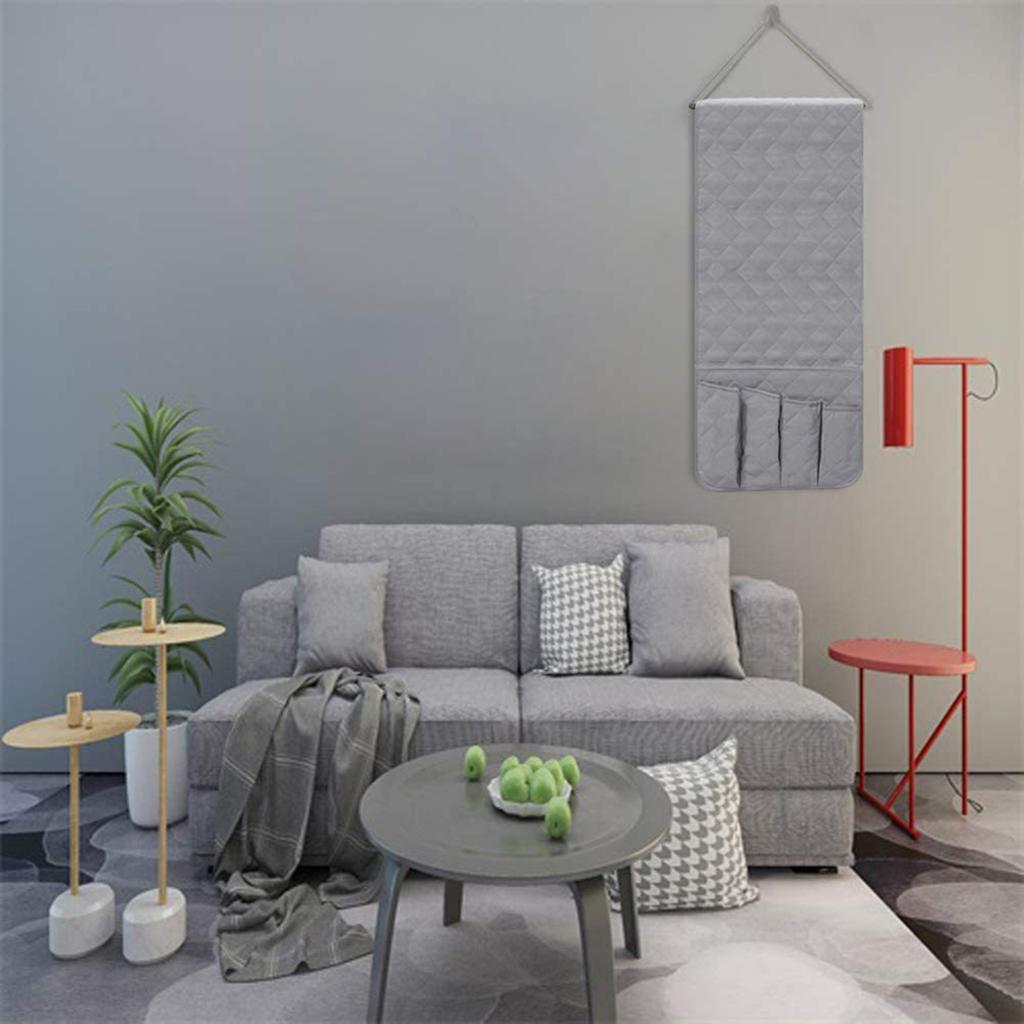 Sofa Armrest Organizers With 5 Pockets Compact Couch Arm Organizers Storage Bag for Quick Access to Daily Necessities