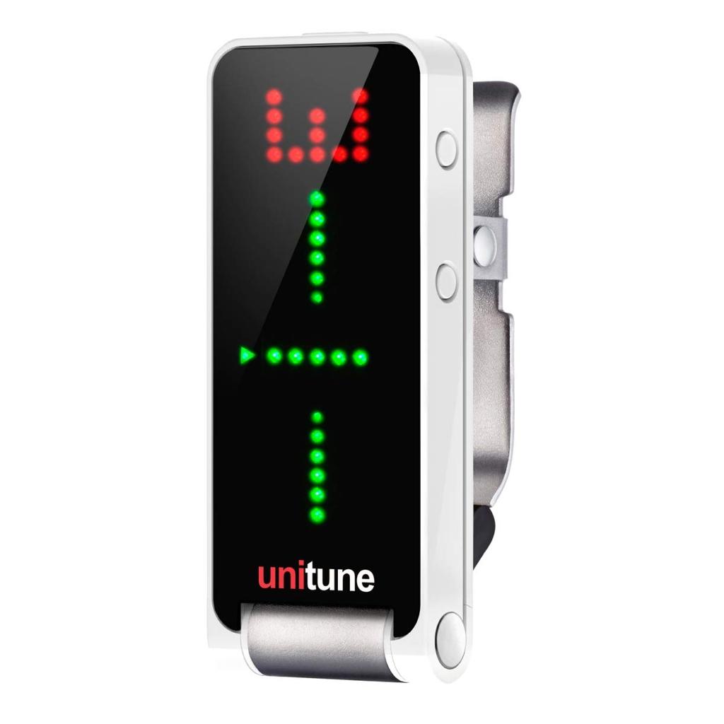 Tc Electronic Clip Tuner, Chromatic Tuning ±0.0.2 Cent, Strobe Mode, Auto-Off, Automatic Screen Inversion, UNITUNE CLIP