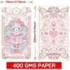 Pink Tarot Card Deck With 78 Cards For Divination And Gift For Beginners