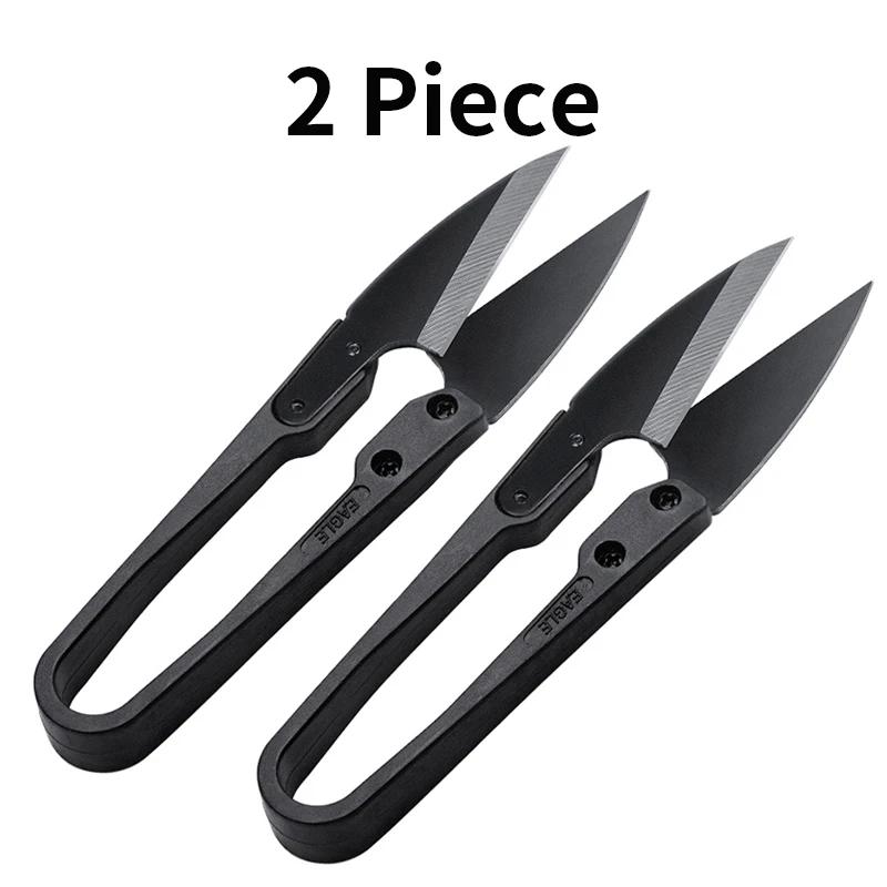 

Ножницы-кусачки для ниток с антикоррозийным покрытием, швейные ножницы, профессиональные портновские, с металлическим лезвием, кусачки, U-образные кусачки, для рукоделия своими руками