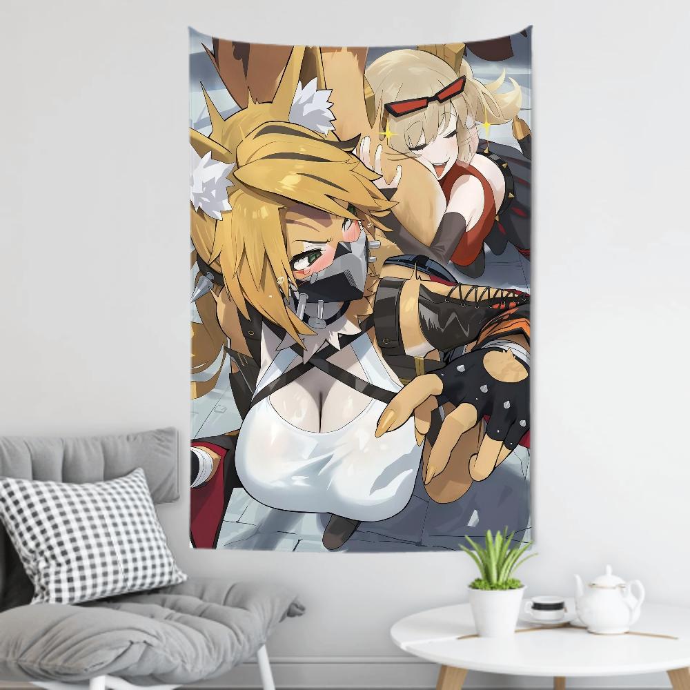 Pulchra Zenless Tapestry Room Decor Wall Cloth Party Hanging Background Room Decor Baby Room