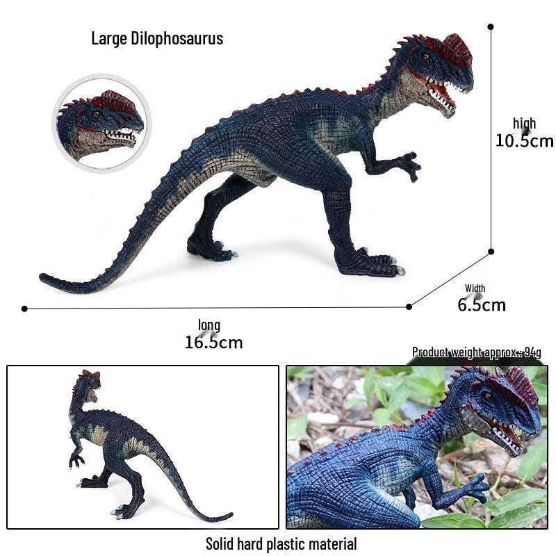 Tyrannosaurus Rex & Nigersaurus Dinosaur Toy Models for Kids