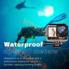 4K Camera Sports Camera Dual Screen Waterproof Case Support Wearing Cams Action Portable Security Recorder Helmet Riding