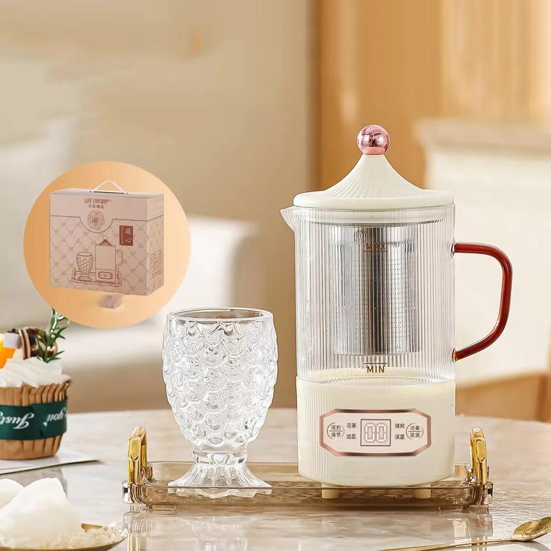 Gesundheit wasserkocher 1PC hause büro multifunktionale elektrische wärme alle-in-one wasserkocher tee vogelnest glas gesundheit tasse geschenk