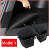 For Tesla Model Y Juniper 2025 KR Berlin/Austin 2024 Trunk Side Storage Box Cargo Organizer Bucket Flocking Mat Partition Board