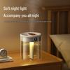 USB 2L Double Spray Humidifier with Silent Operation & Night Light for Home & Office