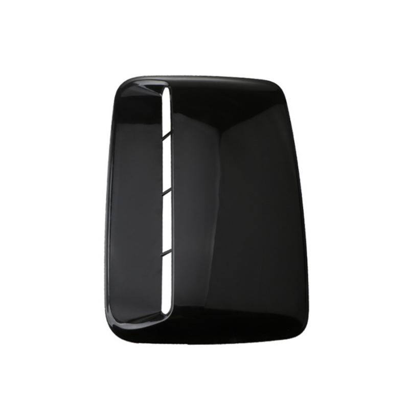 3X Car Hood Scoop Side Vent Bonnet Air Flow Intake Decor Cover Kit Glossy Black