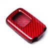 BOMI Premium Carbon Fiber Key Case for Honda Step and Perfect Gift Fit, Jade, Vezel, Wagon, S660, Freed, Odyssey, Accord, Grace, Shuttle, (Carbon Red)