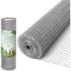 Amagabeli 0.5mx25m Chicken Wire 13mm Galvanized Hexagonal Mesh Chicken Coop Fence Aviary Chicken Coop Garden Wire Mesh Wire Mesh T