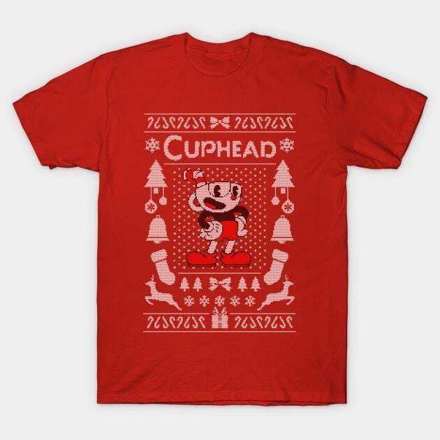 Ugly Sweater / Cuphead Made in Australia T-Shirt M