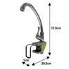 JEJ Astage Kitchen Sink Faucet Set, Simple Faucet, Gardening