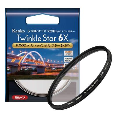 KENKO CROSSFILTER PRO1D R TWINKLE Star 6X  W  82mm 828229 for Cross Effect