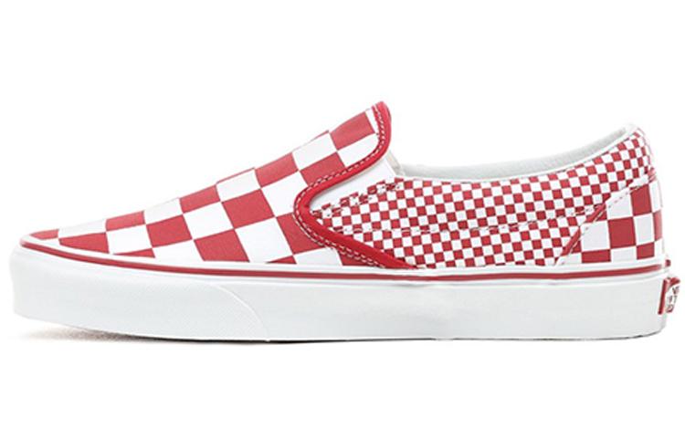 Кеды-слипоны Classic Vans Red Mix Checker VN0A38F7VK5 35