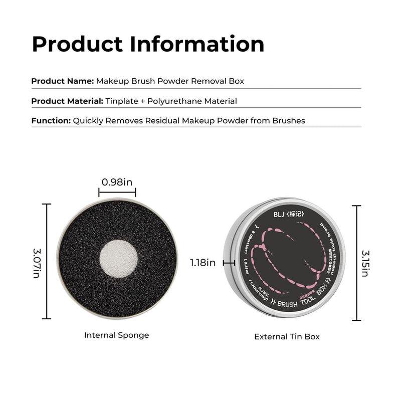 BLJ - Lightning Series Powder-absorbing Brush Cleansing Box