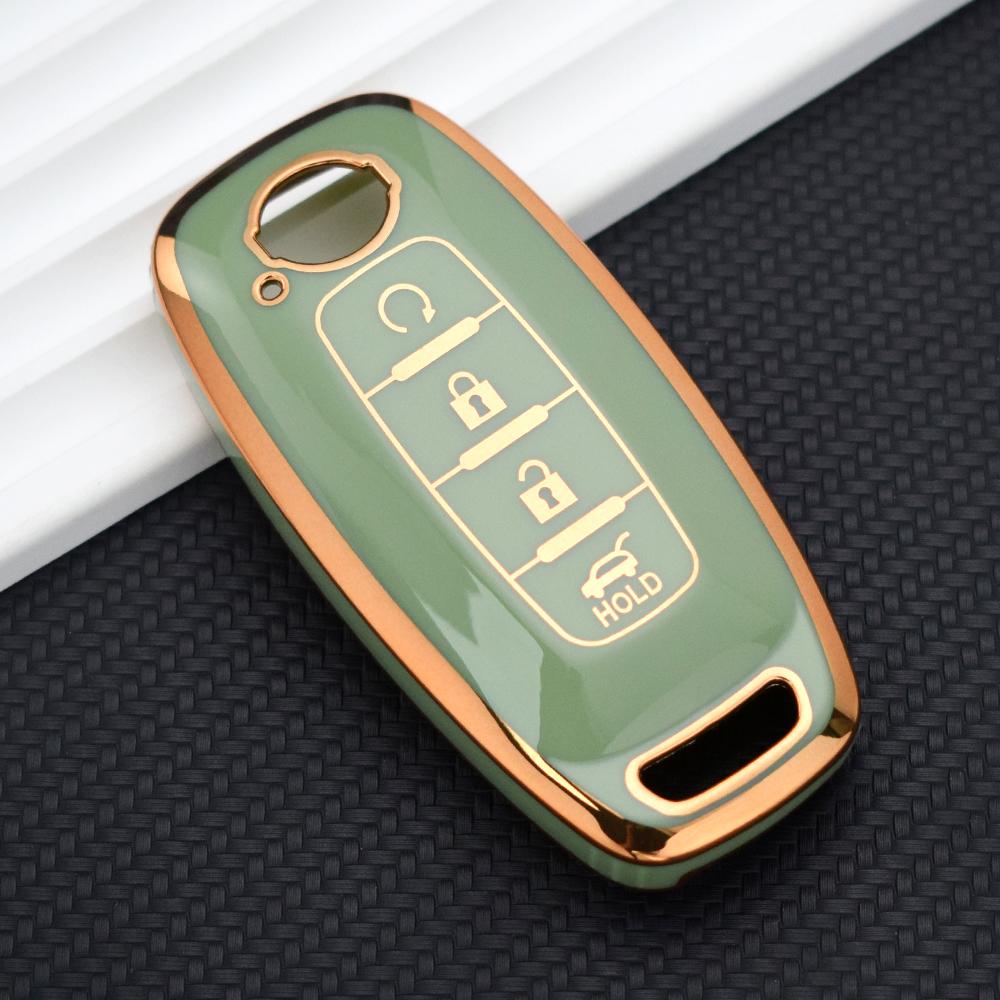 TPU Car Key Case Cover Holder Shell for Nissan Leaf Juke Micra Qashqai J11 X-Trail T32 Tiida Pathfinder Versa Note Patrol Fob