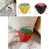 Strawberry Chain Kids Mini Bag With Zipper For Girls Play Date