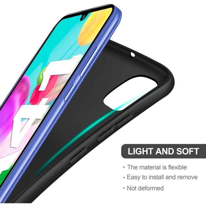 Coque et Protecteur d'écran - Gnews - Samsung A41 - 2 Pack - Silicone TPU - Verre Trempé