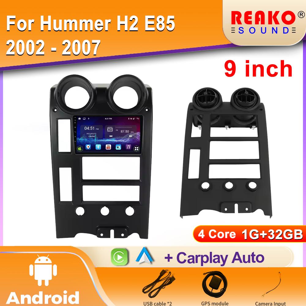 

Автомобильное радио Carplay для Hummer H2 E85 2002 - 2007 Навигация GPS Android Auto Bluetooth Мультимедийный плеер Стерео 2din 5G Wifi 4 core 1GB+32GB carplay