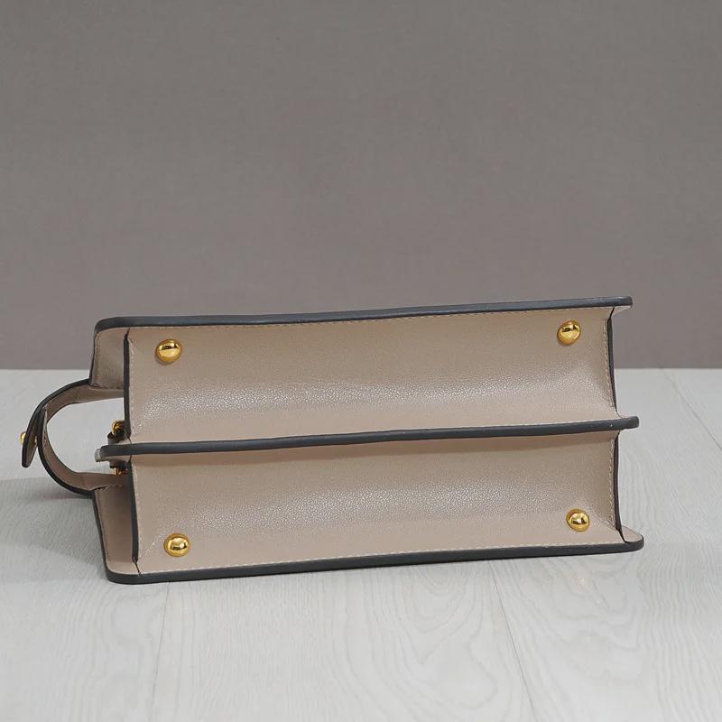 Versatile Leather Kitten Bag: Spring/Summer Large Capacity Multi-layer Handbag & Crossbody