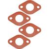 Flexible Rubber Circulator Pump Flange Gaskets Compatible with For TACO 007 Series Pumps 4 Inch by 2 5 8 Inch 4 Pieces