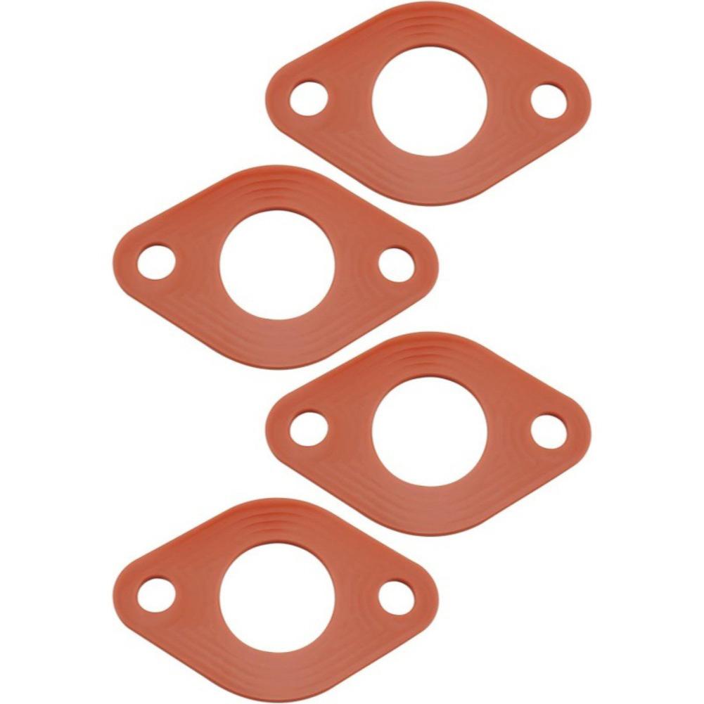 Flexible Rubber Circulator Pump Flange Gaskets Compatible with For TACO 007 Series Pumps 4 Inch by 2 5 8 Inch 4 Pieces