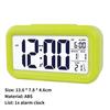 Alarm Clock Mute Backlight LED Electronic Snooze Function Table Clock with Calendar