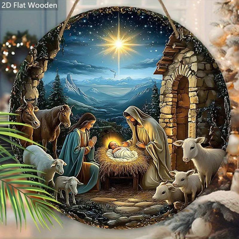 2D Atmosphere Wooden Decorations, Wall Ornaments, Home Decorations, And Doorplates