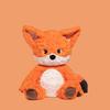 Cute Orange Fox Plush Toy Soft Stuffed Animal Fox Doll Fluffy Fox Plushie For Kid Adult Birthday Gift Home Decoration Creativity