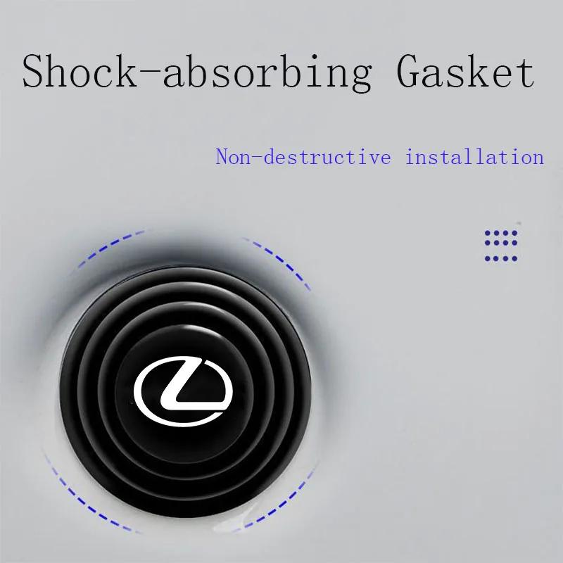 Car door anti-collision shock absorption silicone pad sticker for Lexus ES300 RX330 RX300 GS300 IS250 IS200 CT200h NX RX UX GS
