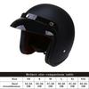 Motorcycle Helmet Vintage Open Face Helmet Motorcross Dirt Bike Casque Homme Winter Warming Casco Moto Accessories