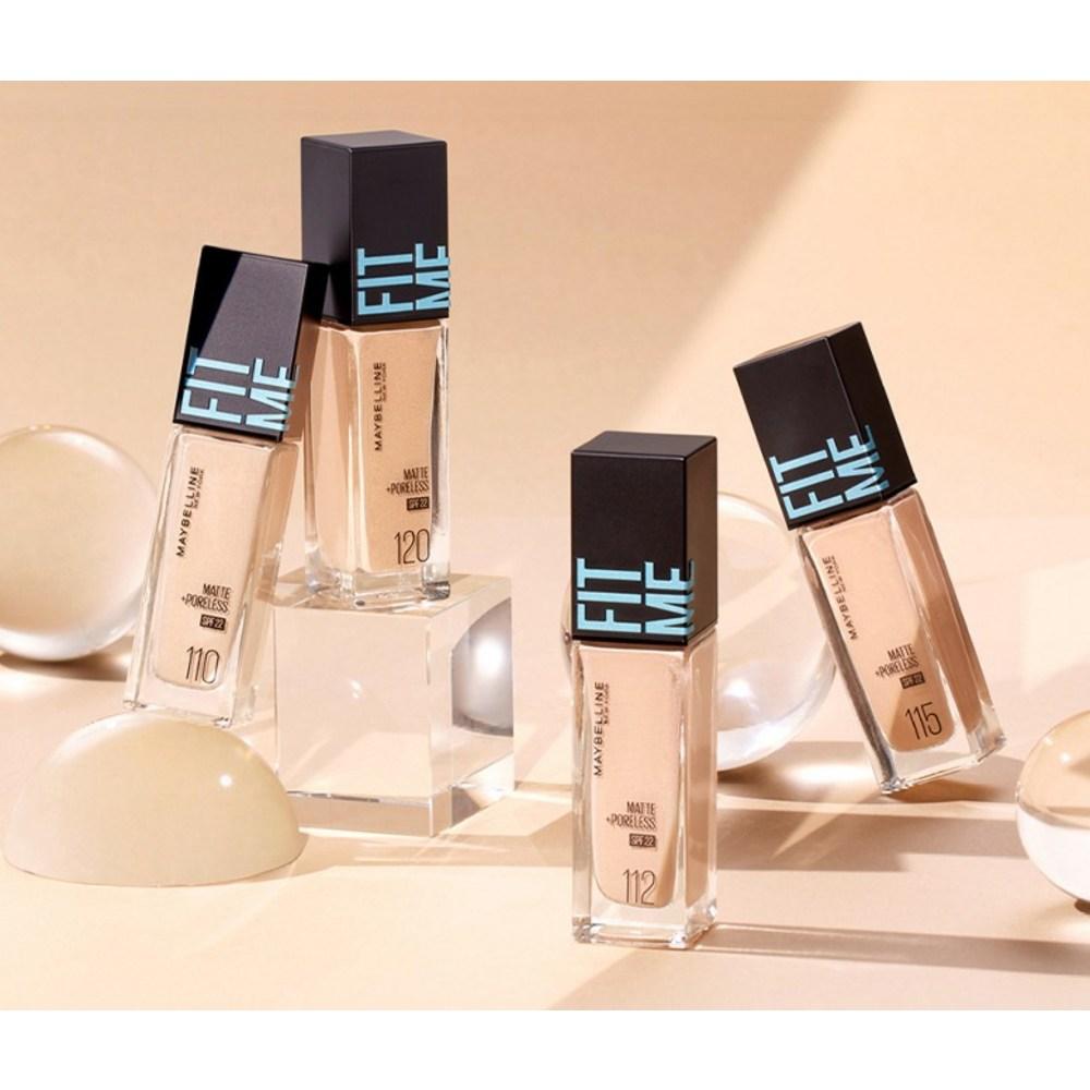 Maybelline Fit Me Liquid Foundation 30g, No. 110 Porcelain, 1 Pack