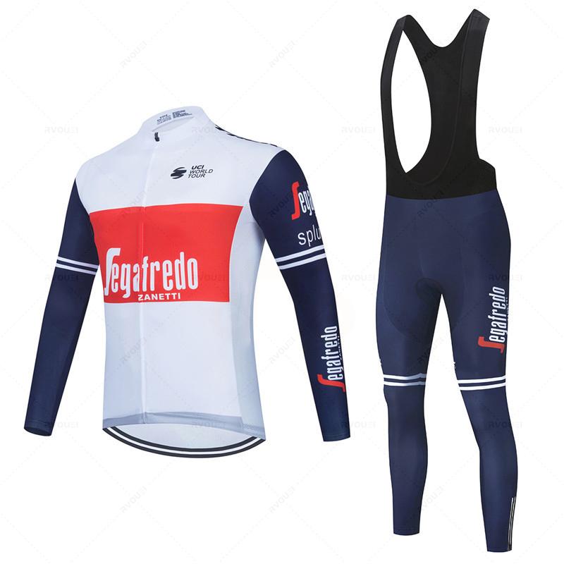

Men s Pro Team Cycling Jersey Set, Breathable, Long Sleeve, MTB Bicycle Clothing Suits, Spring, Autumn, 2026 Autumn Breathable Cycling Suit Set XS