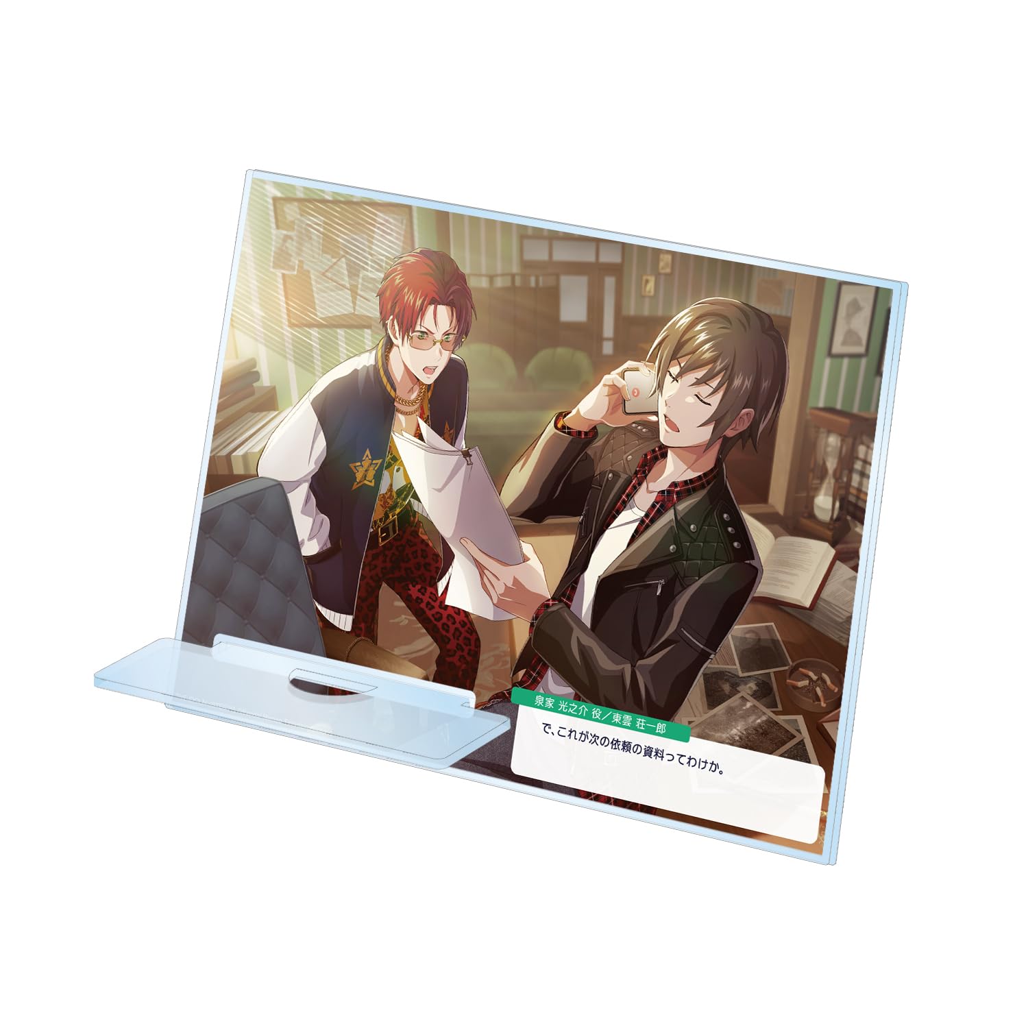 

Idolmaster SideM Акриловая подставка для смартфона Синономэ Соичиро [Поиск истины]