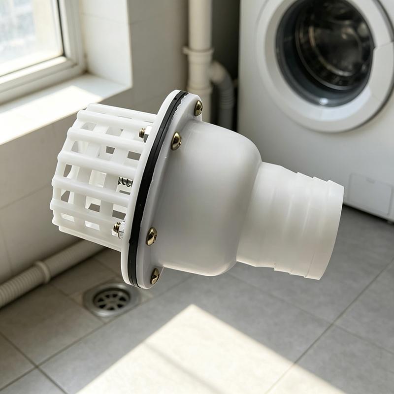 Foot Valve Or Check Valve 2-Inches 50Mm /3-Inches 75Mm Arge Bore Foot Valve Plastic Self-Priming Pump Bottom Valve Filter